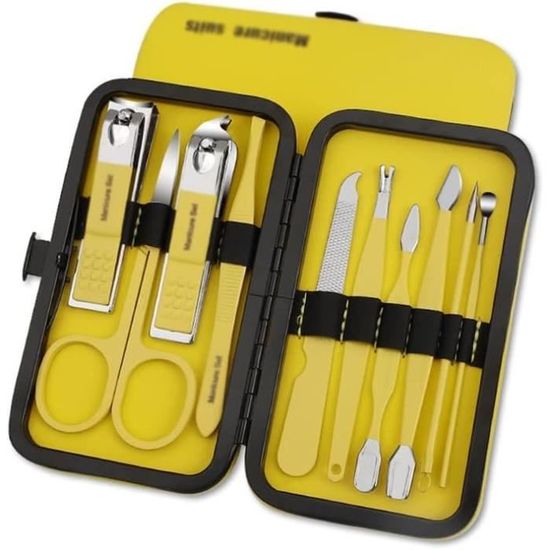 Kit Pédicure & Manucure Avon - Coupe-ongles Et Accessoires En Acier, Couleur Argenté, Neuf