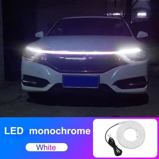 Eclairage LED d'ambiance pour la voiture / voiture USB / 12V 3m - lumière  blanche