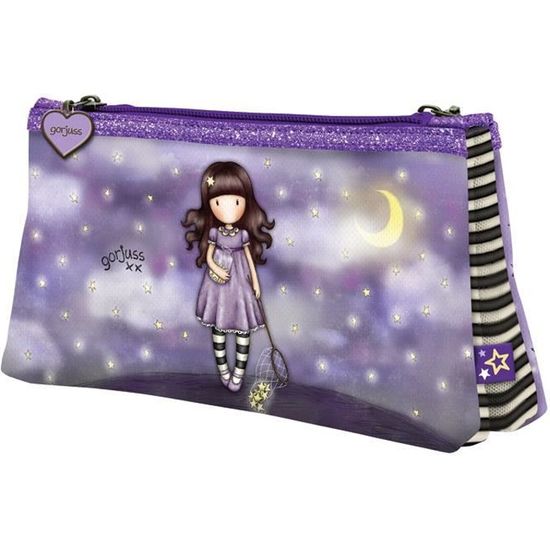 Trousse De Beauté Gorjuss Santoro Avec Bandoulière - Synthétique Rose - Neuf Sous Emballage