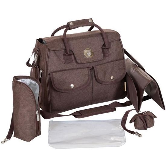 Sac à Langer Poussette GSenhui – Poche Isotherme, 2 Tailles (35x29 Cm Et 24x20 Cm), Multifonction