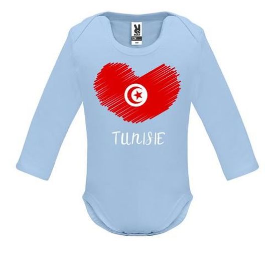 Body Bebe Manche Longue Bebe Garcon Bleu Coeur Crayon Tunisie Fond Noir Bleu Cdiscount Pret A Porter