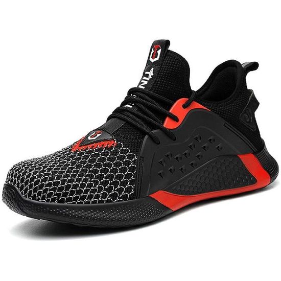 Chaussures De Sécurité Montantes Pour Homme – Coque Acier, Semelle Anti-perforation – Respirantes Et Légères – Conformes Aux Normes De Sécurité