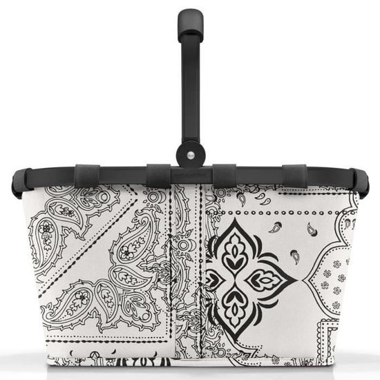 Cestino Portaspesa Reisenthel Carrybag 48 Cm - Borsa A Mano Capiente 22L, Telaio Alluminio, Tessuto Idrorepellente