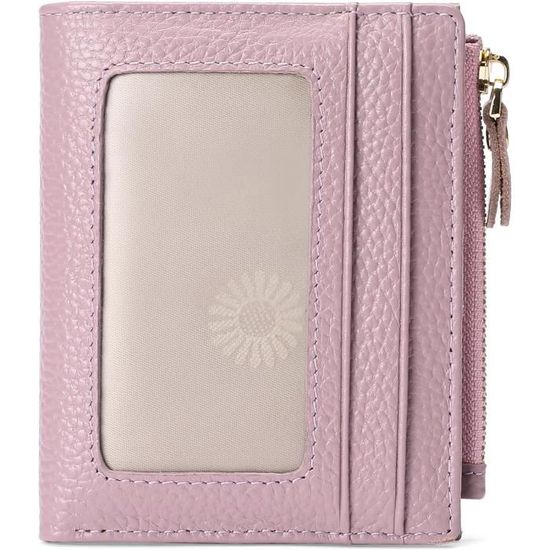 4 Pièces Mini Porte-Monnaie Femme Toile Vintage Avec Fermeture Éclair - Motifs Variés