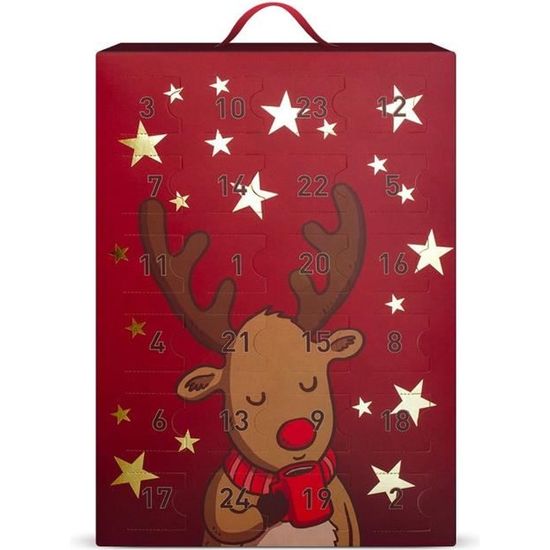 Calendrier De L'Avent Bijoux 2025 - 24 Surprises (bracelets, Colliers, Bagues, Boucles D'oreilles) - Cadeau De Noël Pour Femme, Ado, Fille