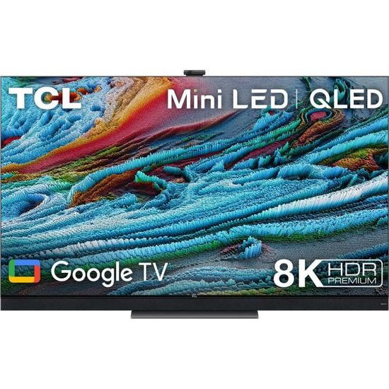 TV QLED - TCL - 75 pouces - Smart TV - HDR - 4K UHD - Écran incurvé