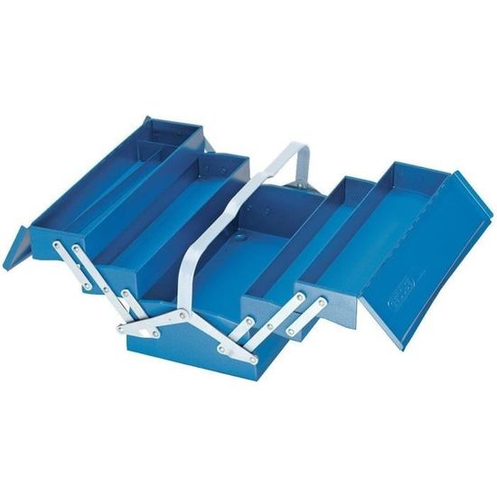Boîte à outils vide, en plastique, caisses à accessoires pour pros