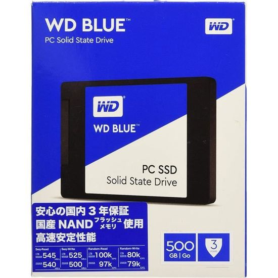 TEST: Western Digital WD Blue SA510 500Go