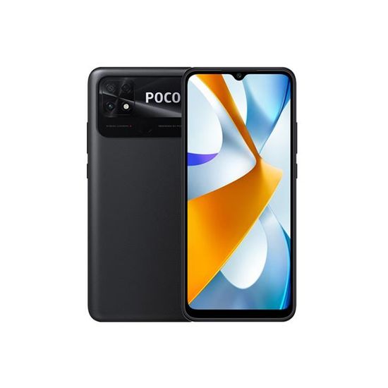 Xiaomi POCO C40 Power Noir 4 Go 64 Go Smartphone