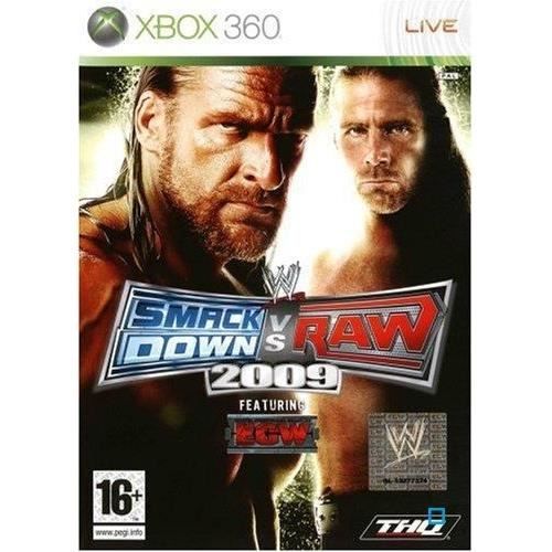 SMACKDOWN VS RAW 2009 / JEU CONSOLE XBOX360