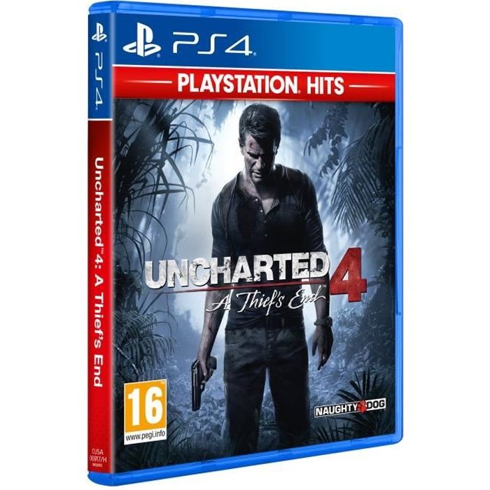 Sony Computer Entertainment Uncharted 4: A Thief'S End PlayStation Hits Jeu PS4