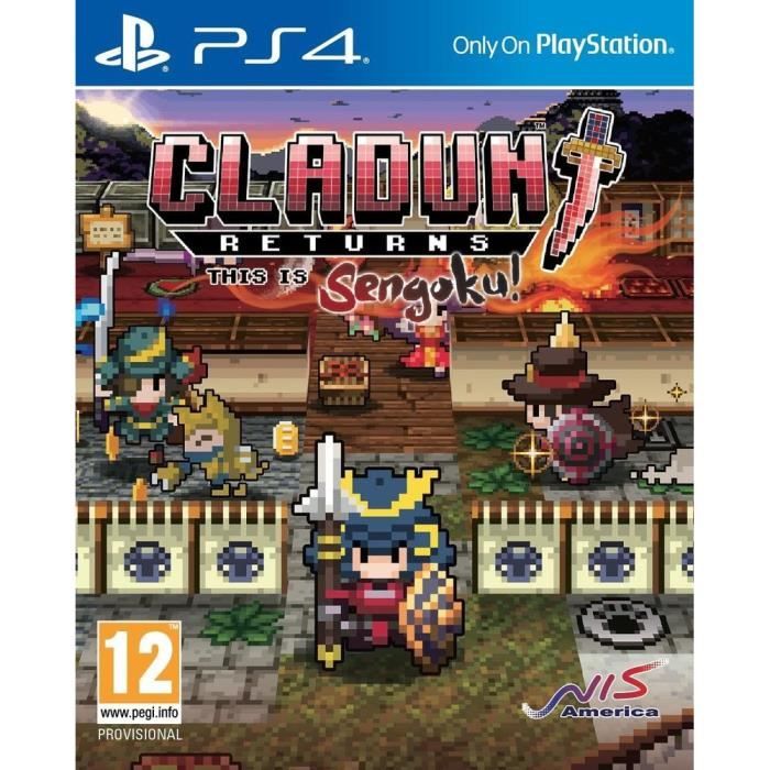 Cladun Returns: This Is Sengoku! Jeu PS4