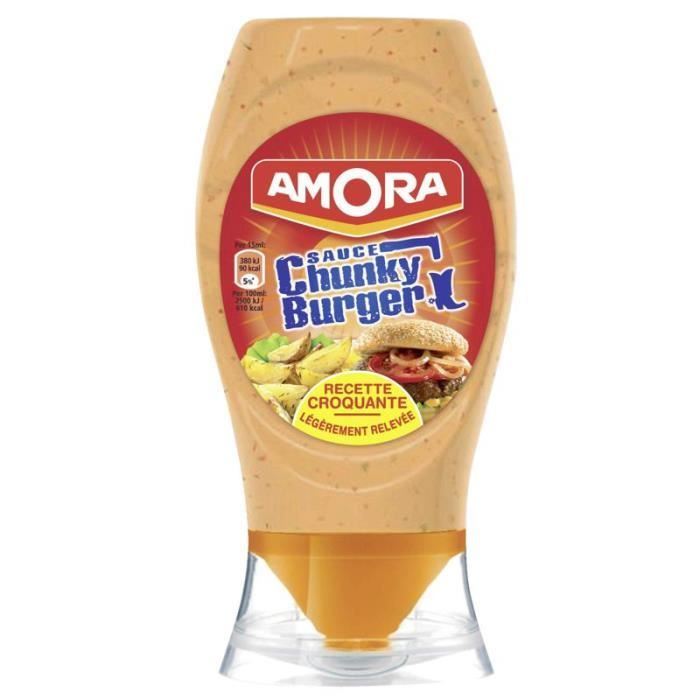 Amora Sauce Chunky Burger 258g