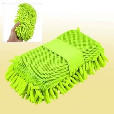 EPONGE - PEAU DE CHAMOIS - MICROFIBRE - CHIFFON Car Auto Vert de nettoyage en microfibre de lavage en éponge Bout0109-18D-44295