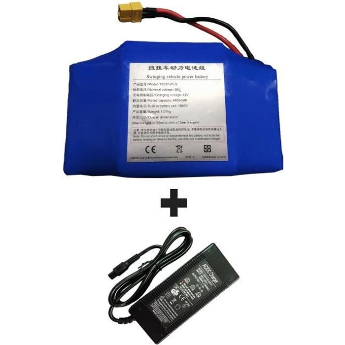 Pack Batterie Lithium + Chargeur 1.5A