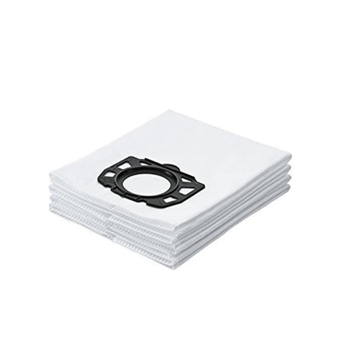 Kärcher Sachet filtre ouate accessoire pour les aspirateurs multifonctions eau et poussières WD 4, WD 5, WD 6, WD 4290, 5200 Aw324