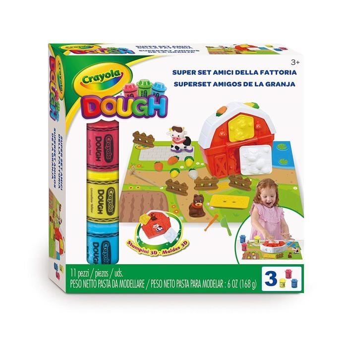 Crayola A1 ? 1967 ? Super Set Amis de la Ferme ? Pâte à Modeler - A1-1967