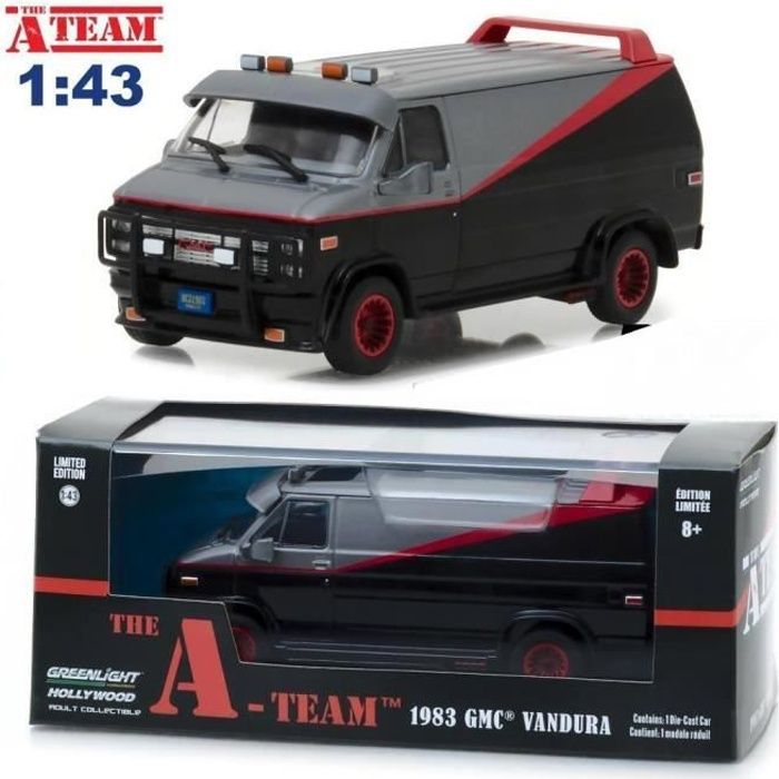 Camionnette GMC VANDURA Métal Agence Tous Risques 1/43 A-Team