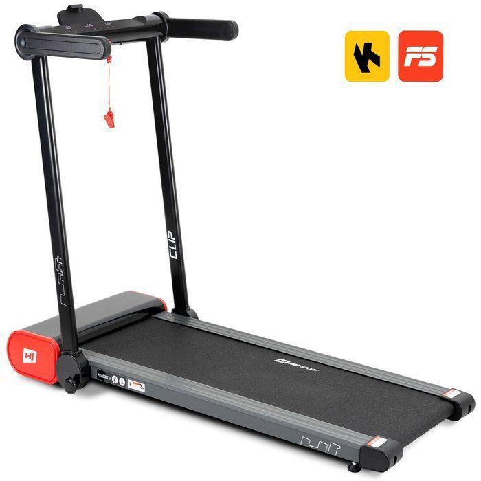 HS HOP-SPORT Tapis de Course Clip HS-900LB / Tapis Roulant électrique Pliant / 12 Programmes d'entraînement / Max. 130 kg