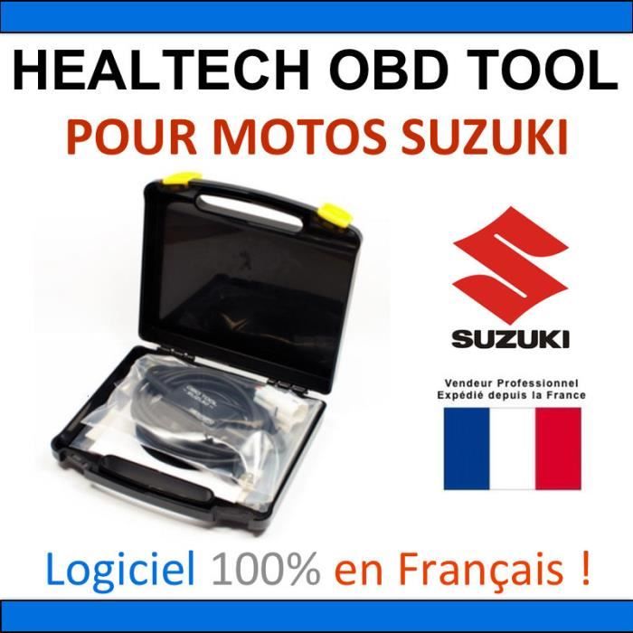 Interface de diagnostic HealTech OBD Tool pour Suzuki - Motos & Scooters OBD2