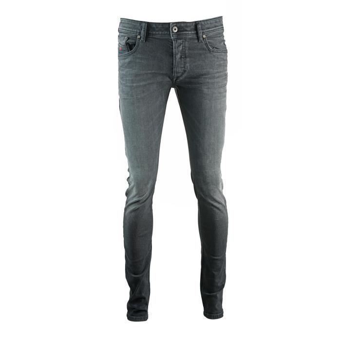 Diesel Troxer 0R6T80 Slim, cigarette, moulant Jeans