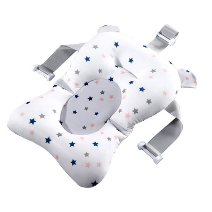1Pc siège de bain pour bébé roman doux douche coussin flottant berceau de support de sangle de FILET DE BAIN - HAMAC DE BAIN