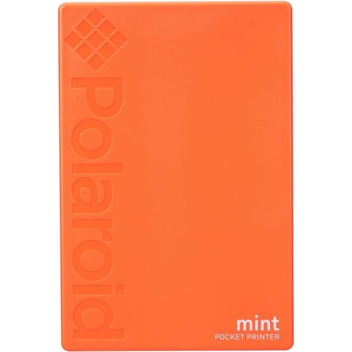 POLAROID Mint Imprimante photo mobile Bluetooth - Impression format 2-x3- - Orange