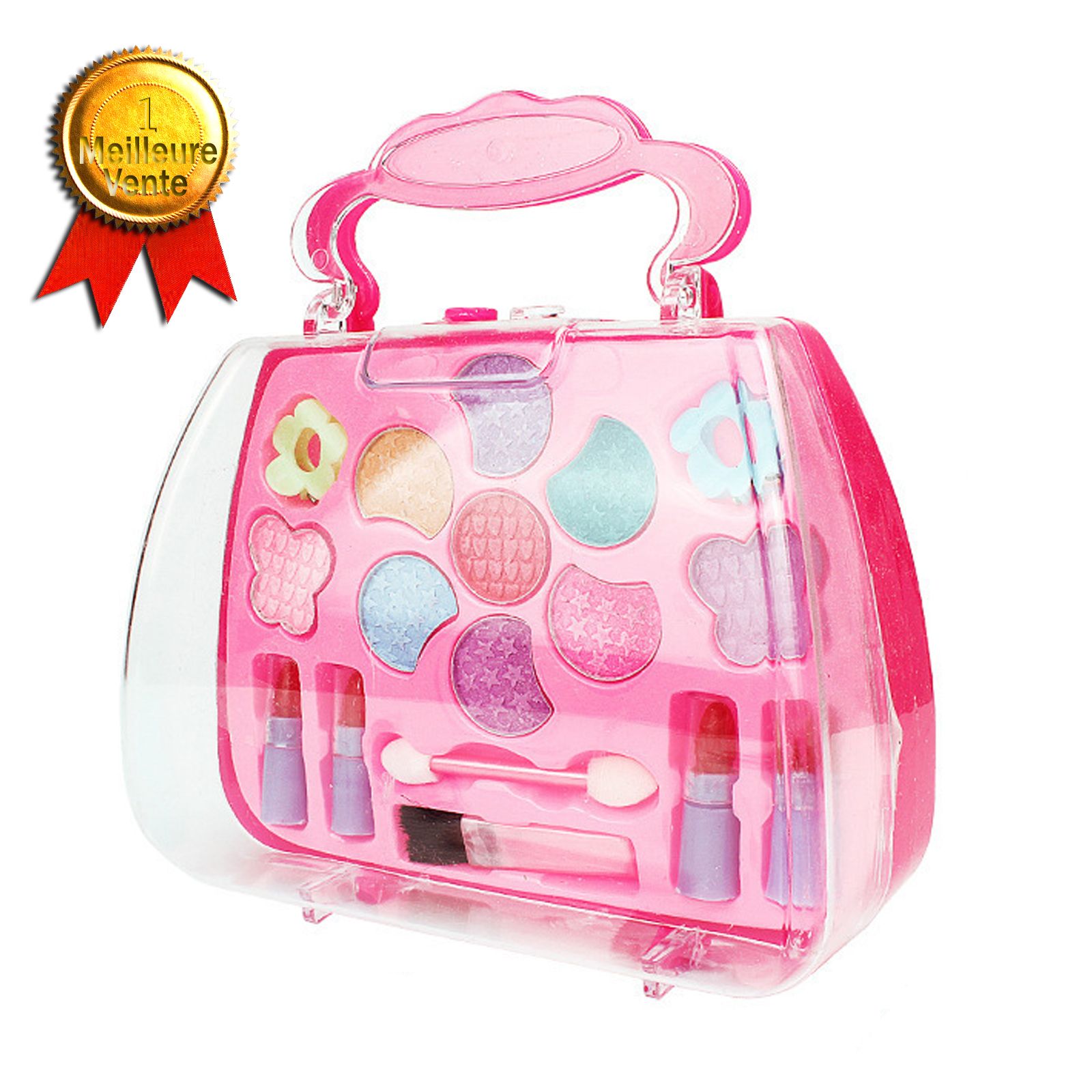 TD® Enfants fille princesse cosmétiques mis en sécurité fille jouer maison sac à main simulation princesse maquillage jouet boîte-ca