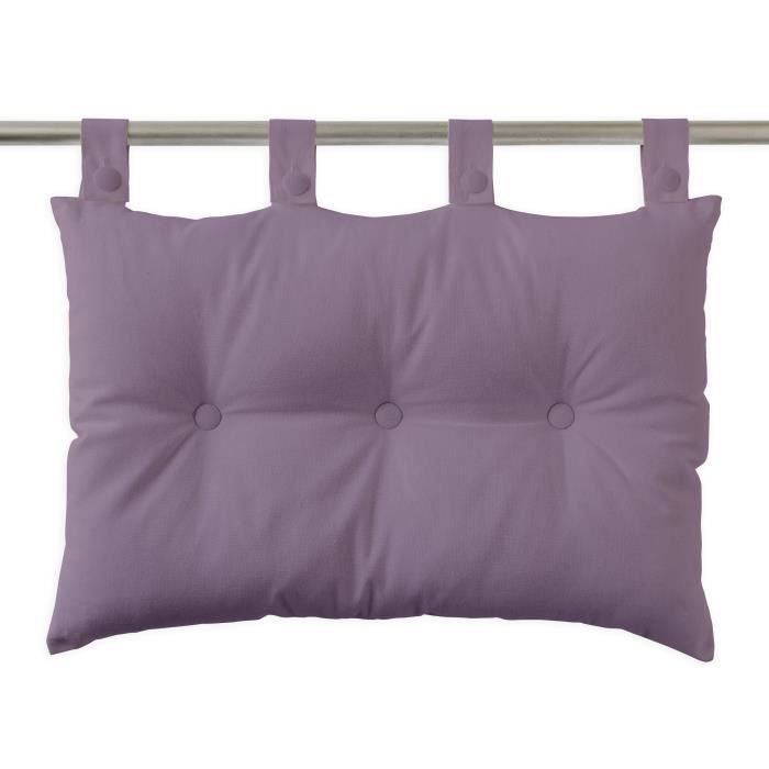 TODAY Coussin tête de lit 100% coton - 50 x 70 cm - Figue