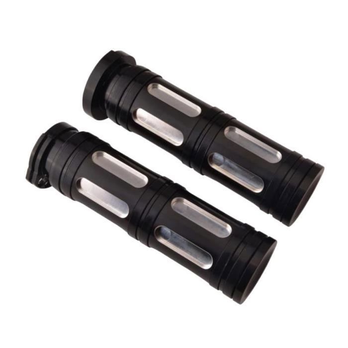 Poignée Moto 22mm Yctze 1 Paire De Poigns Universelles Pour Moto De 25 Mm En Aluminium Guidon Harley Davidson