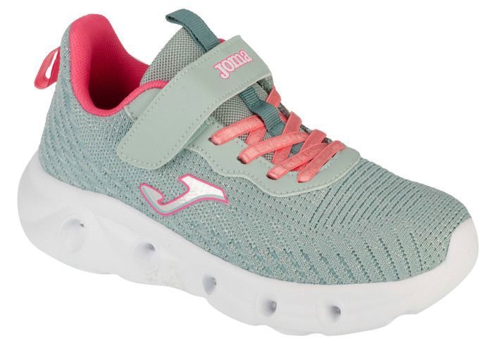 Joma Baskets - JOMA - Butterfly Jr 2405 - Bleu - Lacets - Tige textile