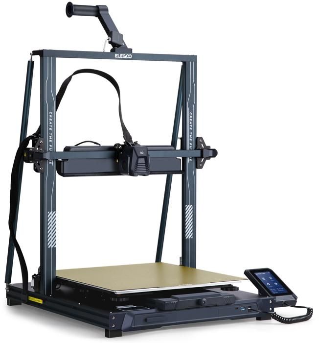 Imprimante 3D FDM - ELEGOO - Neptune 3 Plus - 300x300x350mm - Vitesse 250mm/s - Écran Tactile 43