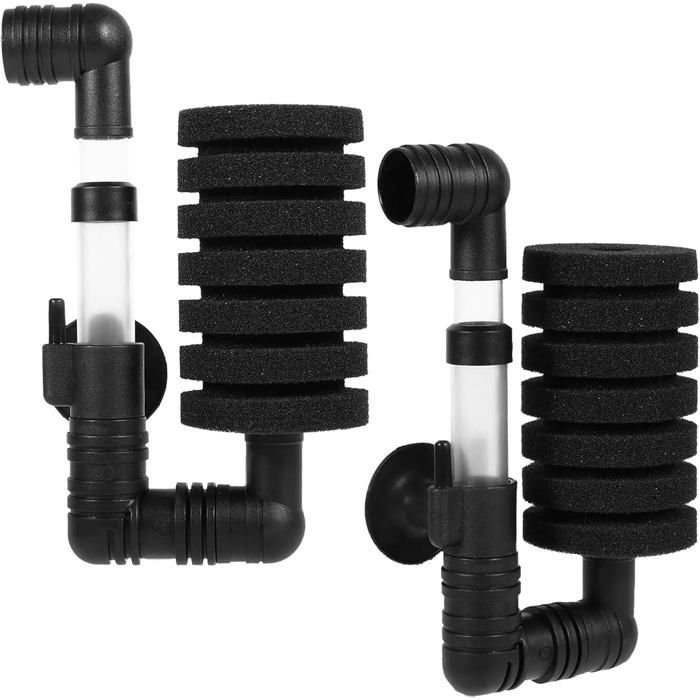 Comparer les prix de 2 Pièces Filtre Eponge dAquarium Filtres Exhausteur Aquarium Filtre à Eponge Biochimique Mini Filtres Aquarium pour en Oxygène