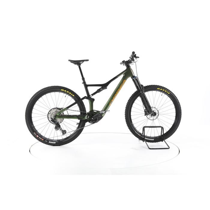 Vélo électrique - Orbea Rise M20 - vert - VTT électrique tout suspendu - Shimano 360 Wh Reconditionné - Orbea