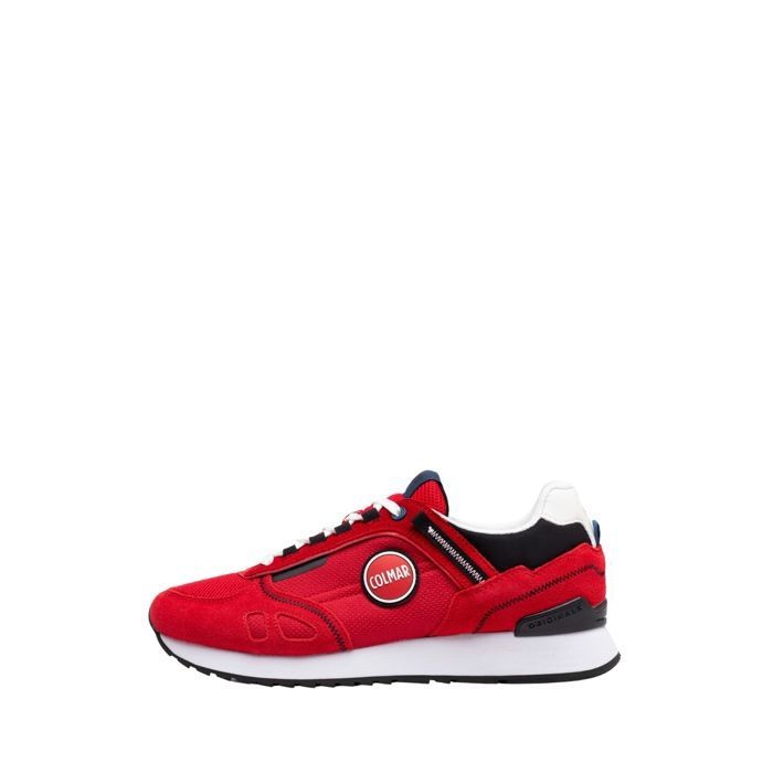 Baskets homme Colmar Travis Sport Bold Ref 67921 100 Rouge
