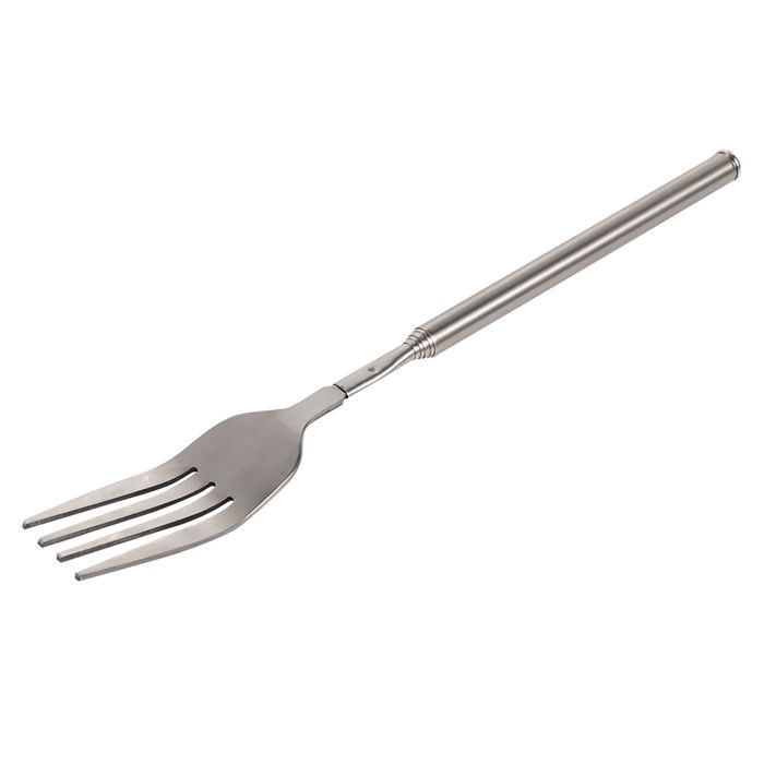 Fourchette télescopique extensible pour barbecue fruits et desserts à long manche en acier inoxyd ACCESSOIRES FABRICATION MAISON