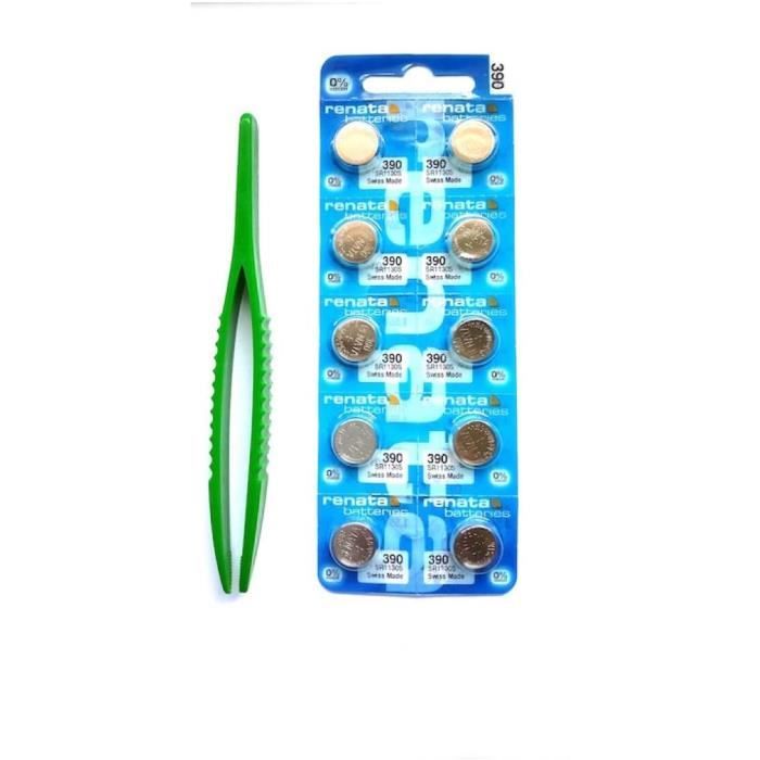 Pack de 10 piles Vinnic pour RENATA 370