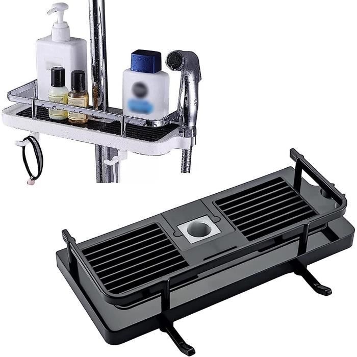 Caddie De Douche En Coin Support Mural Pour Étagères De Douche De