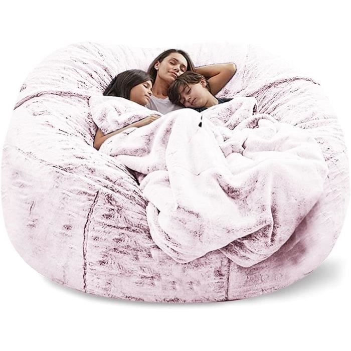 QSack Pouf d'extérieur XXL Housse 140 x 180 cm (Rouge