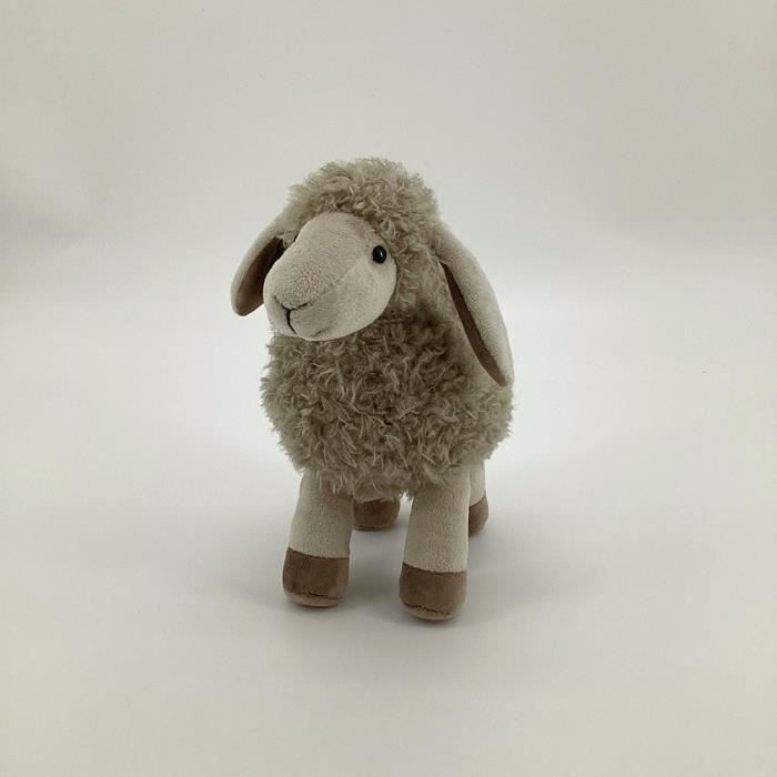 Mxzzand Jouet de mouton en peluche Mignon drôle mouton en peluche