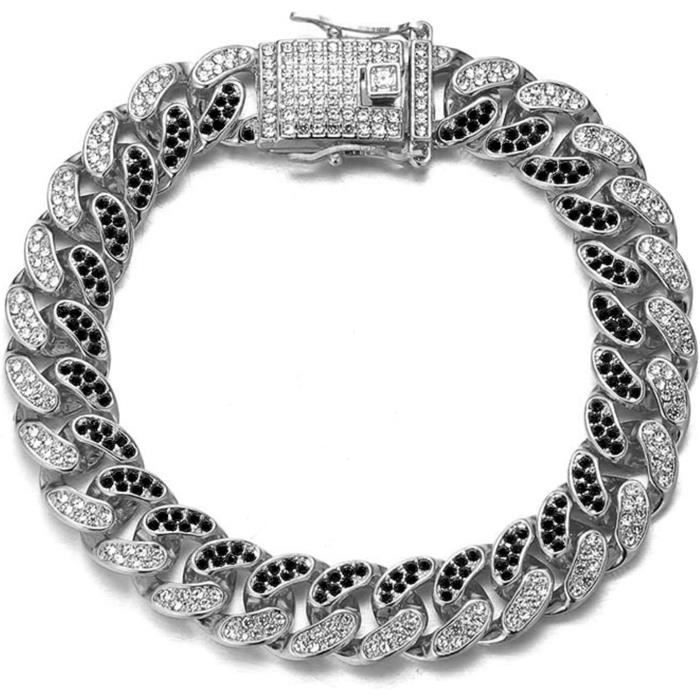 Collier Chaîne Argent 925 Maillons Cubains 1,2 Mm – Made In Italy, Hypoallergénique, Longueur 40-51 Cm, Cadeau Femme/homme