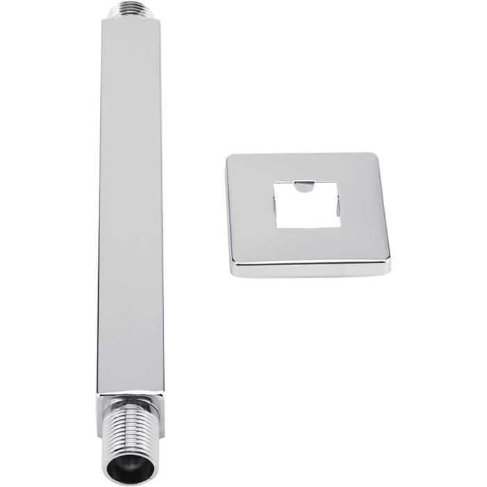Extension De Pommeau De Douche En Acier Inoxydable - Longueur 35 Cm - Angle Droit - Installation Facile - Améliore L'expérience De Douche