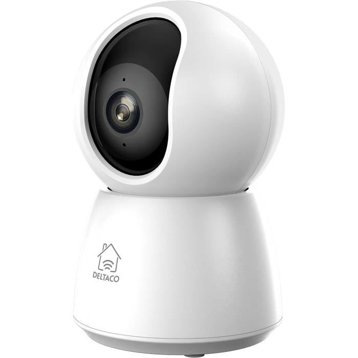 Caméra De Sécurité Intérieure MOES P52 4MP WiFi PTZ - Vision Nocturne, Détection Mouvement