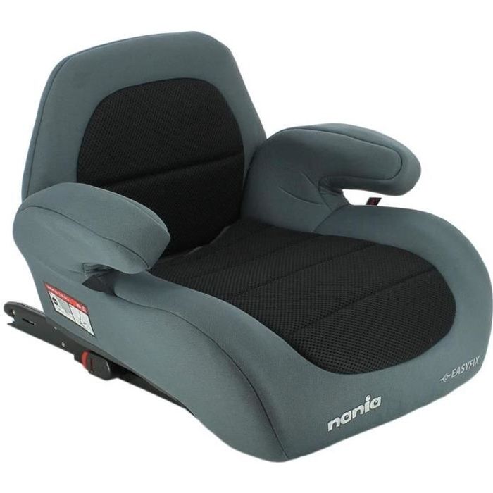 Siège auto rehausseur bas isofix groupe 2/3 avec dossier réglable (Noir) -  Achat / Vente siège auto Siège auto rehausseur bas i - Cdiscount