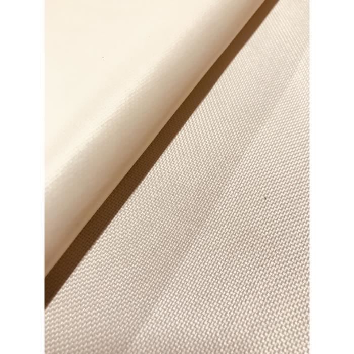 Toile Coton Imperméable Bordeaux - Coupon 4,20 M X 1,40 M - Neuf Pour Ameublement