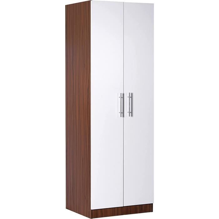 Armoire Peu en Bois BlancNoyer Armoire Polyvalente pour