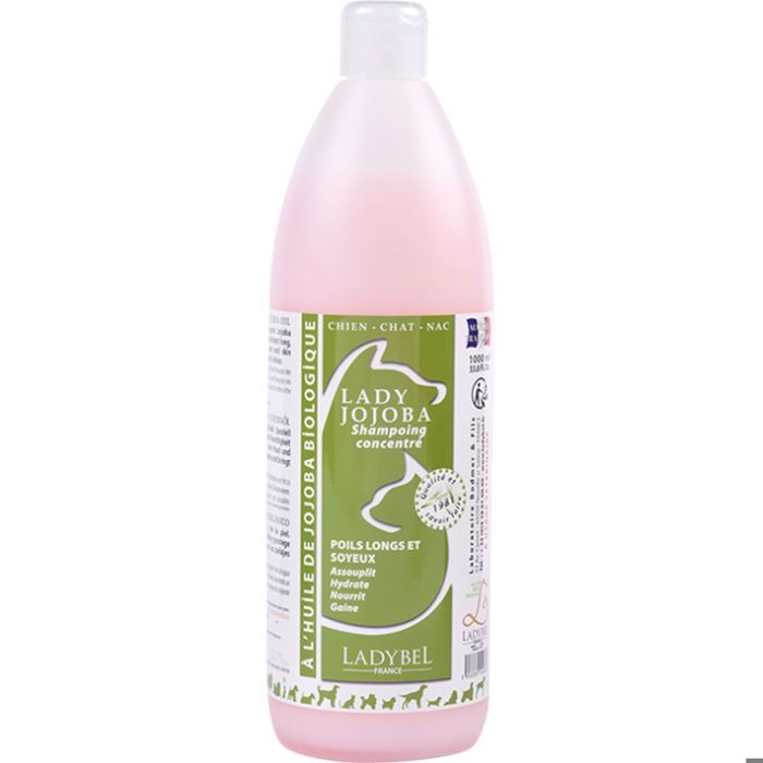 Comparer les prix de Cosmétique chiens 1 litre Lady jojoba 1 litre