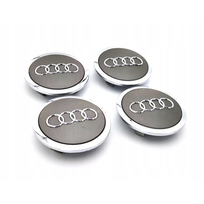 4 x Enjoliveur Bouchon de Jante 60mm CITROEN Gris Logo Caches Moyeu -  Cdiscount Auto