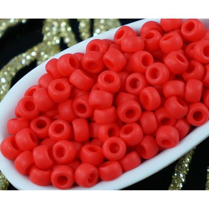Rouge mat - 20 g - 10/0 (perles de rocaille PRECIOSA