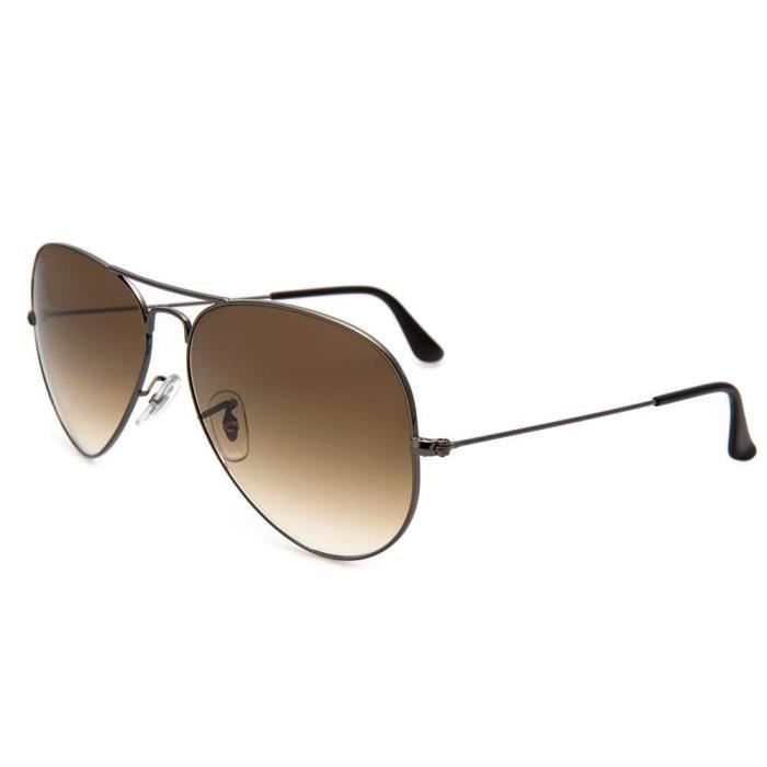 Ray Ban Lunettes de Soleil RB3025 Aviator Metal Aviator 58 mm